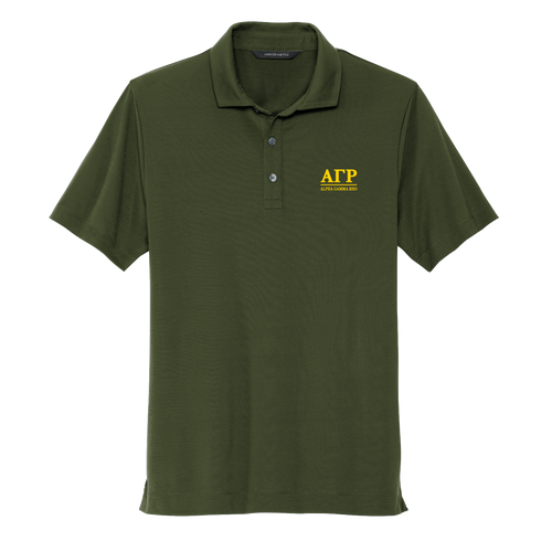 Alpha Gamma Rho Back to School Polo in Green