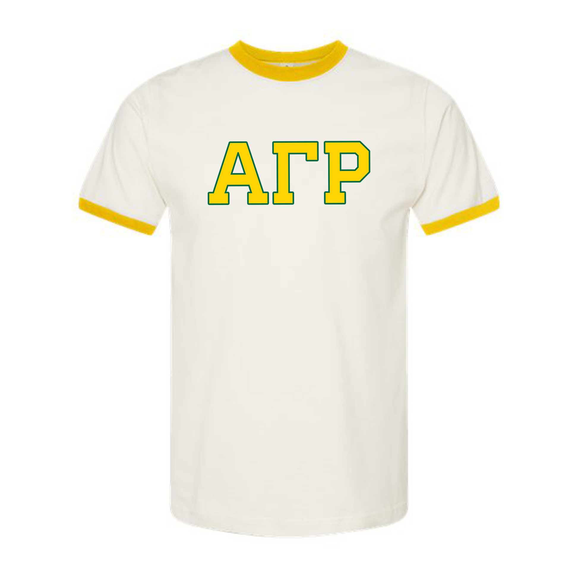 Alpha Gamma Rho Vintage Jersey Ringer Tee