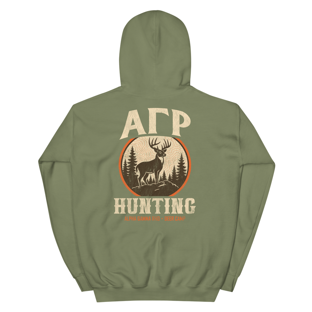 Alpha Gamma Rho Deer Hunting Hoodie