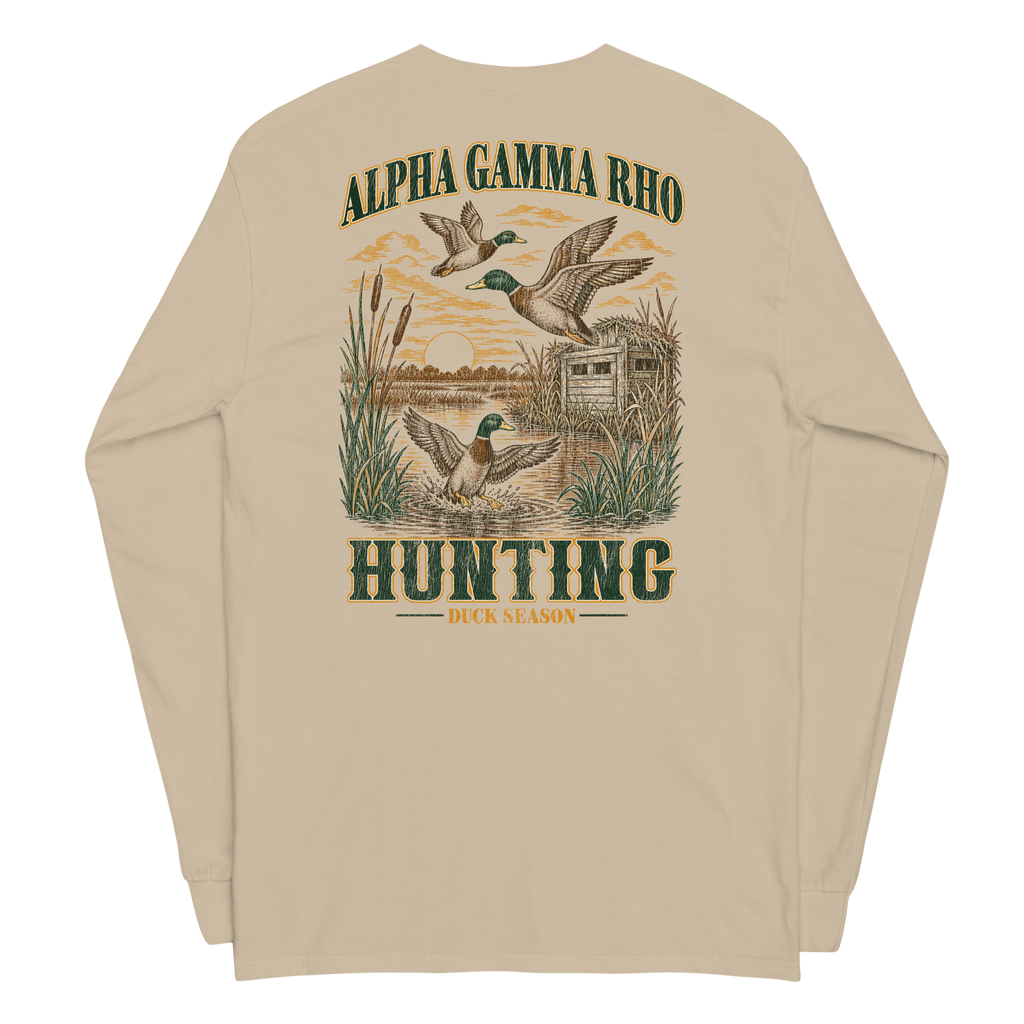 Alpha Gamma Rho Duck Season Long Sleeve
