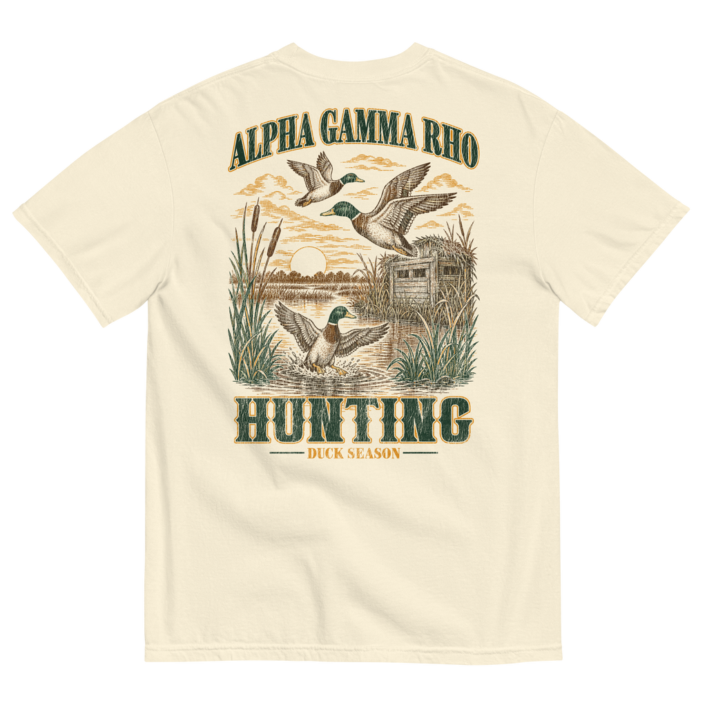 Alpha Gamma Rho Duck Season Tee