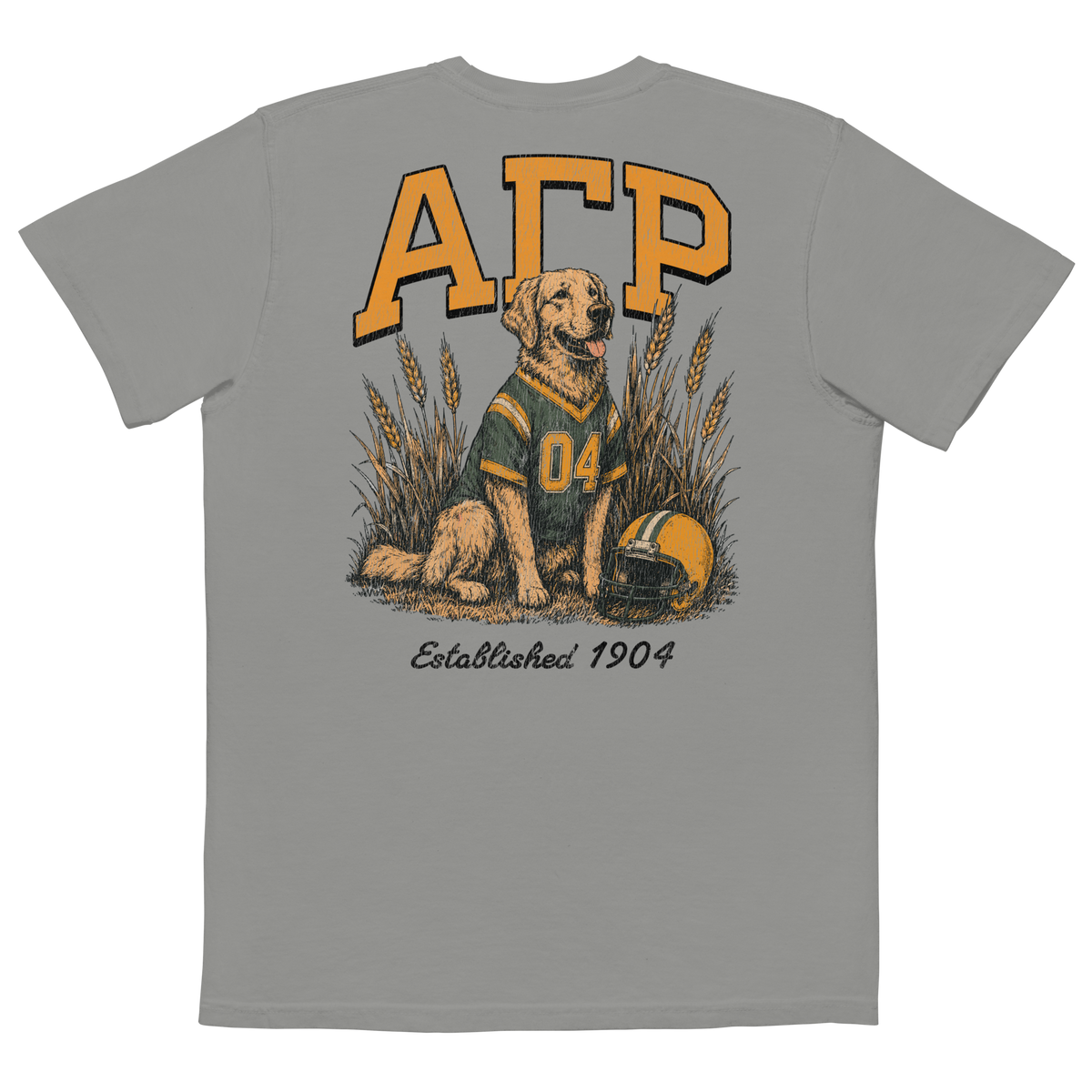 Alpha Gamma Rho Tailgating Dog T-Shirt