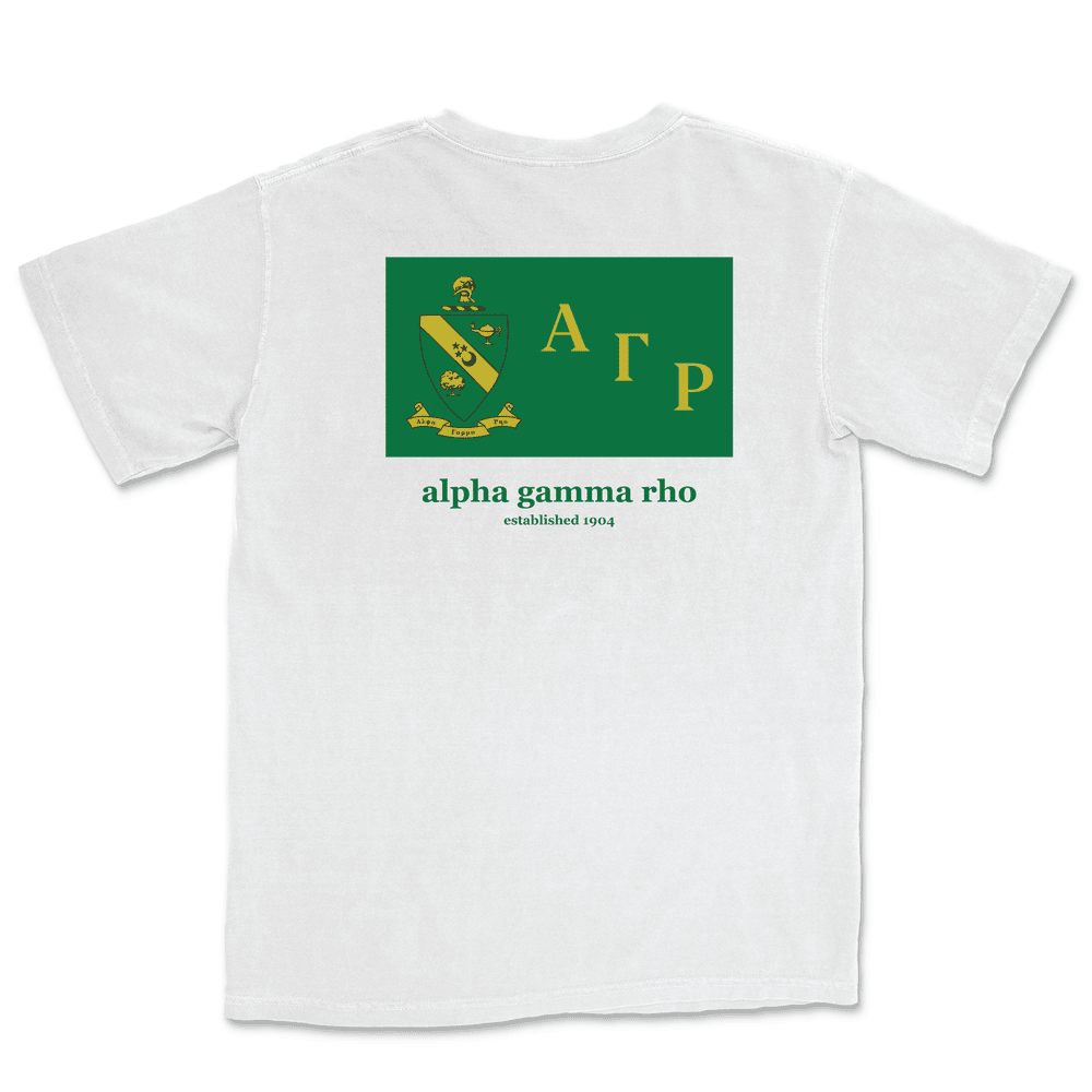 Alpha Gamma Rho Flag T-shirt