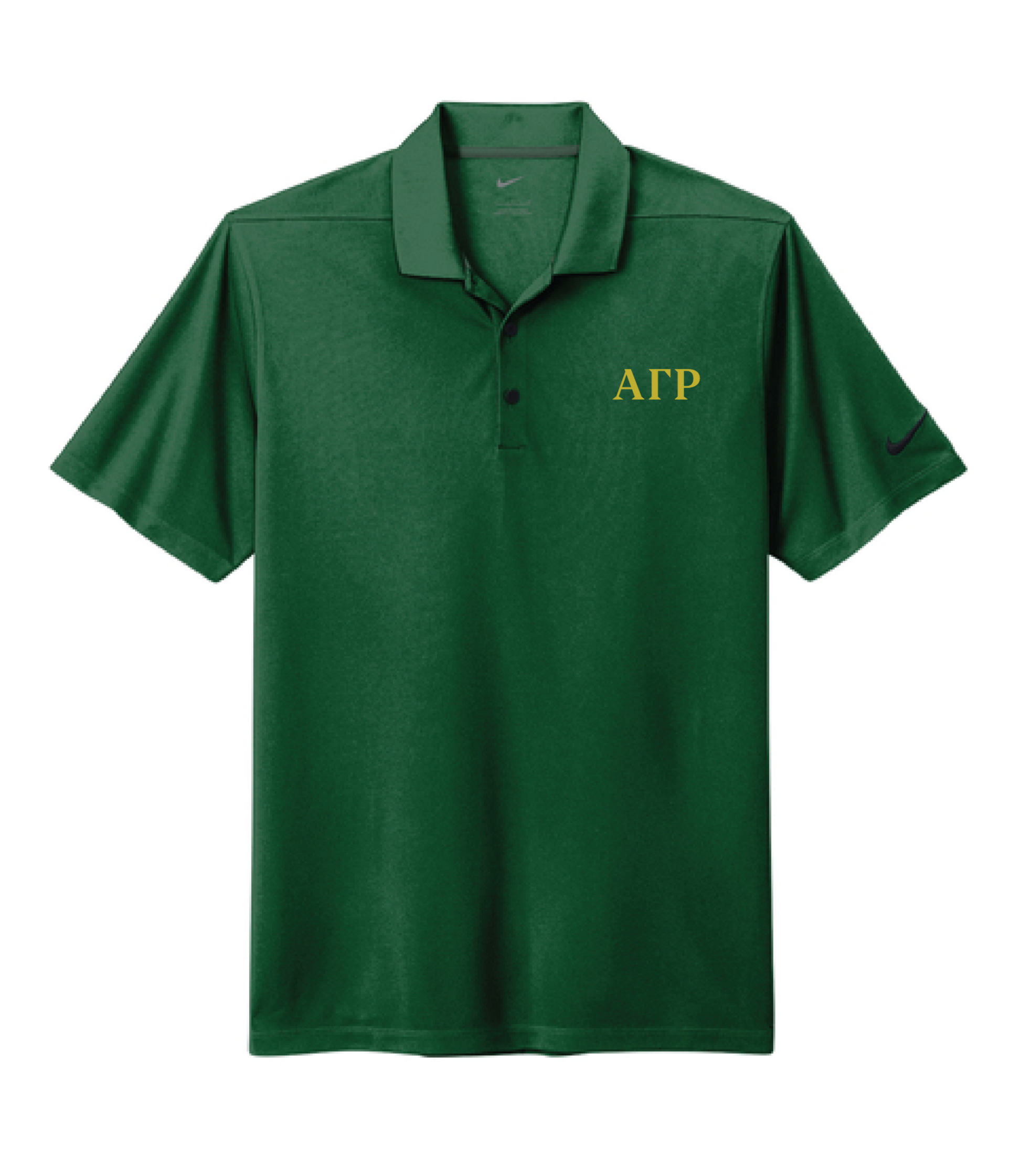 Alpha Gamma Rho Essential Letters Nike Polo