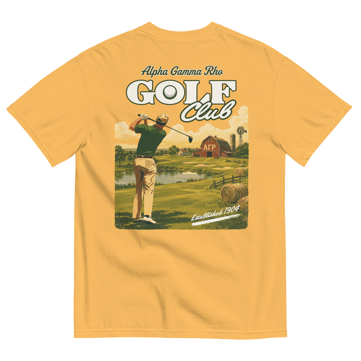 Alpha Gamma Rho Golf T-Shirt
